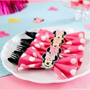 kiddys kingdom minnie mouse birthday napkins